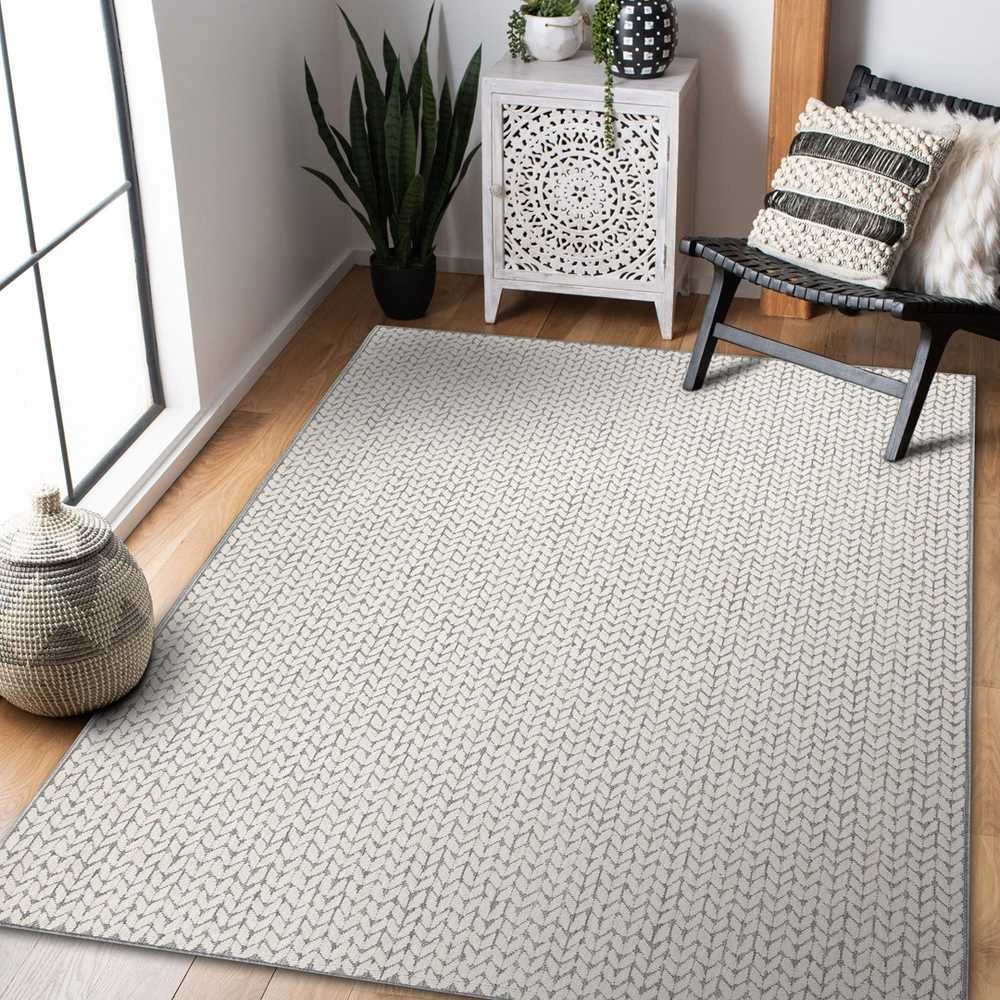 Dywan WINK CHEVRON spalva kreminė 160x230 Hakano