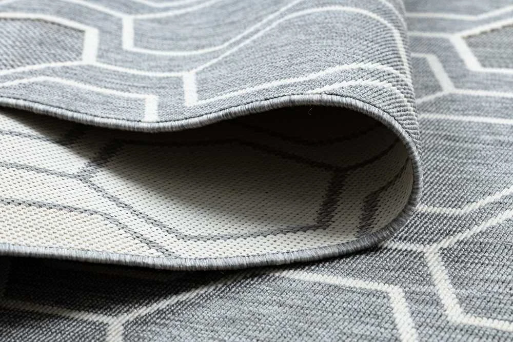 Rug WINK HEXAGON color pilka 80x150 Hakano