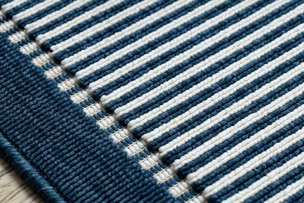 Blue Mėlyna Kilimėlis WINK LINES mėlyna spalva 140x200 Hakano