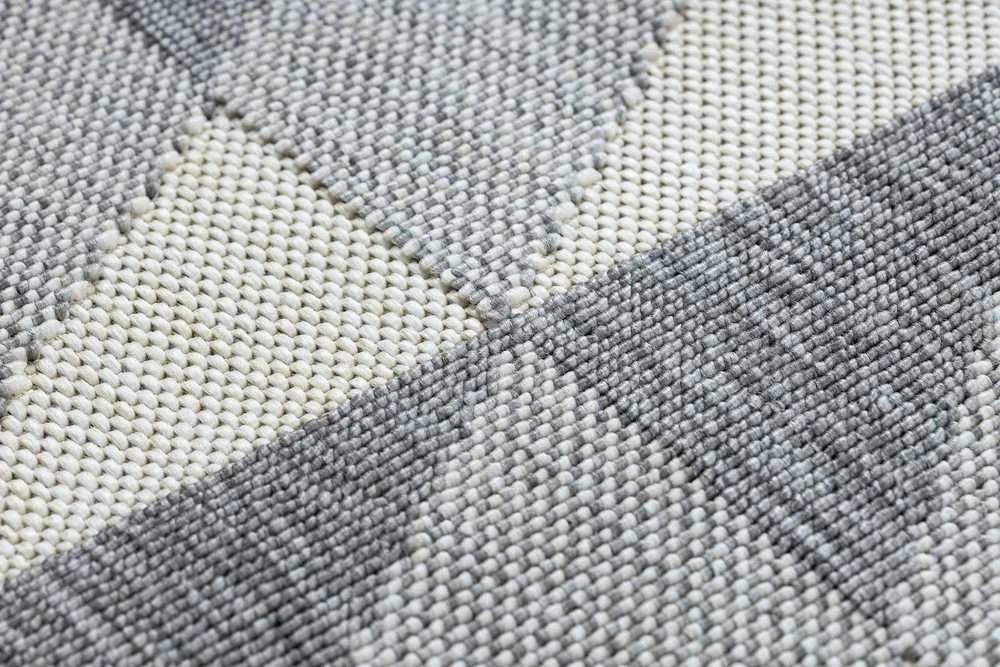 Dywan WINK RHOMBUS spalva pilka 140x200 Hakano