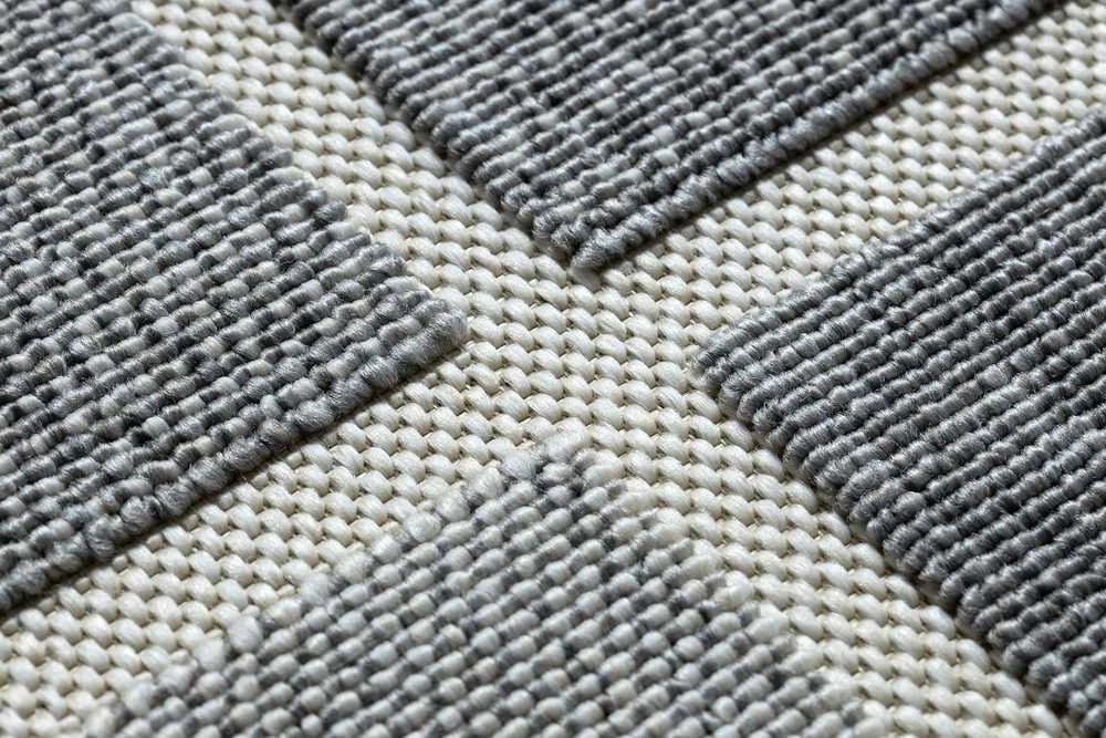 Rug WINK SQUARES color pilka 80x150 Hakano