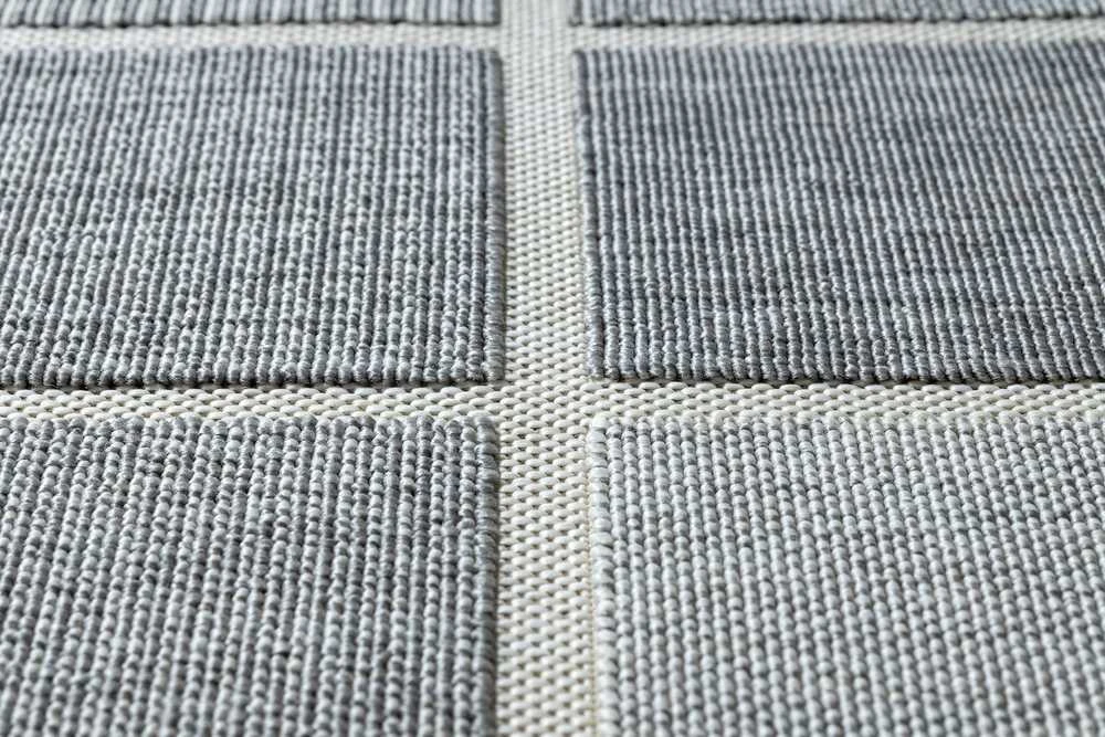 Rug WINK SQUARES color pilka 80x150 Hakano