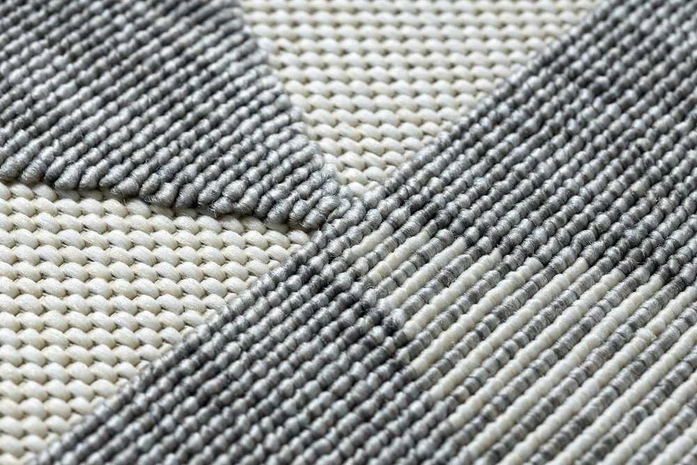 Kilimėlis WINK TRIANGLE spalva pilka 140x200 Hakano