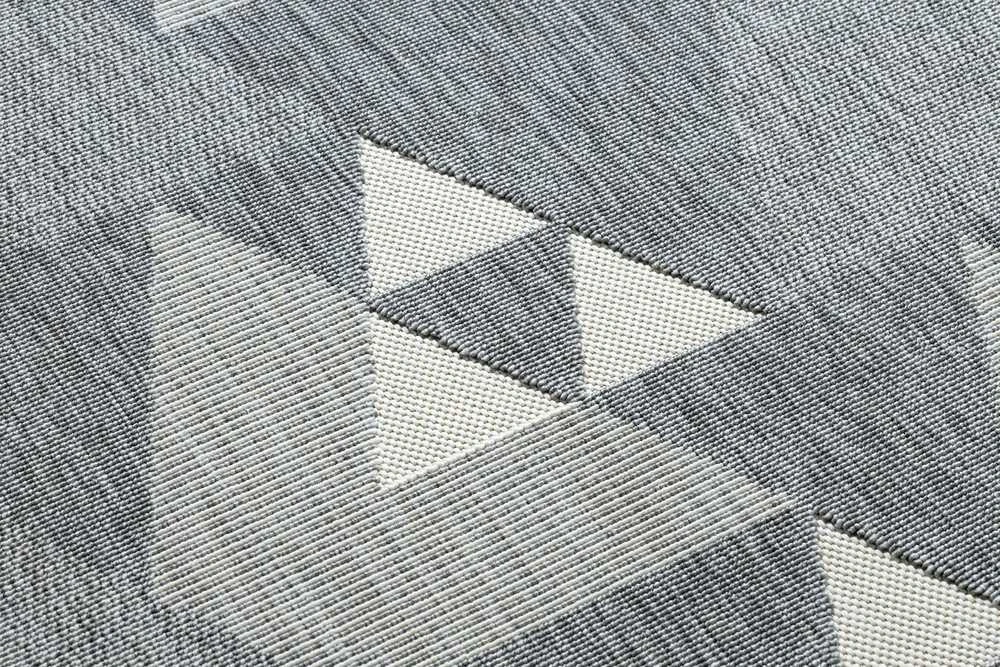 Rug WINK TRIANGLE color pilka 160x230 Hakano