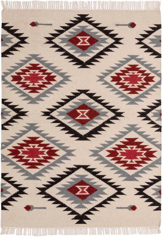 Dywan ZOHRA spalva smėlio spalva styl tropikalny 160x230 Benuta