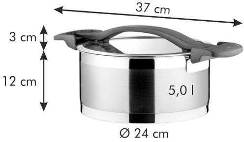 TESCOMA PUODAS SU DANGIU ULTIMA 24CM 5L