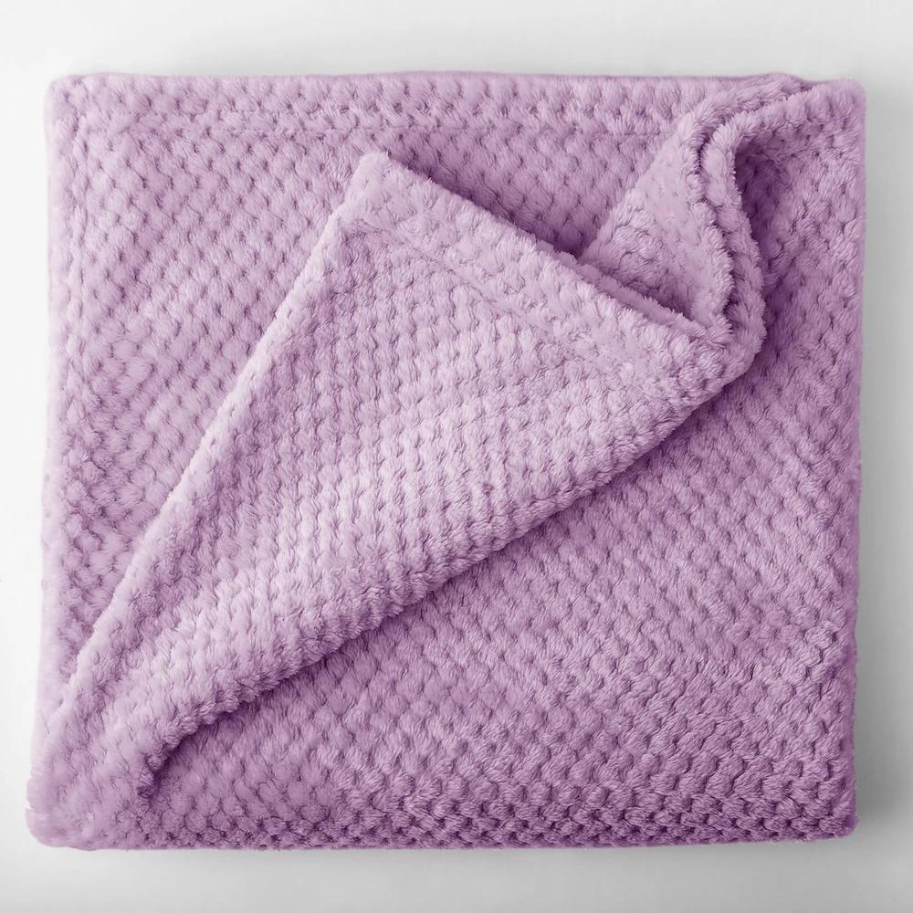 Pledas DecoKing Henry, violetinis, 240 cm x 220 cm
