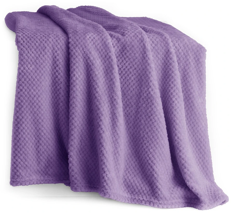 Pledas DecoKing Henry, violetinis, 220 cm x 240 cm