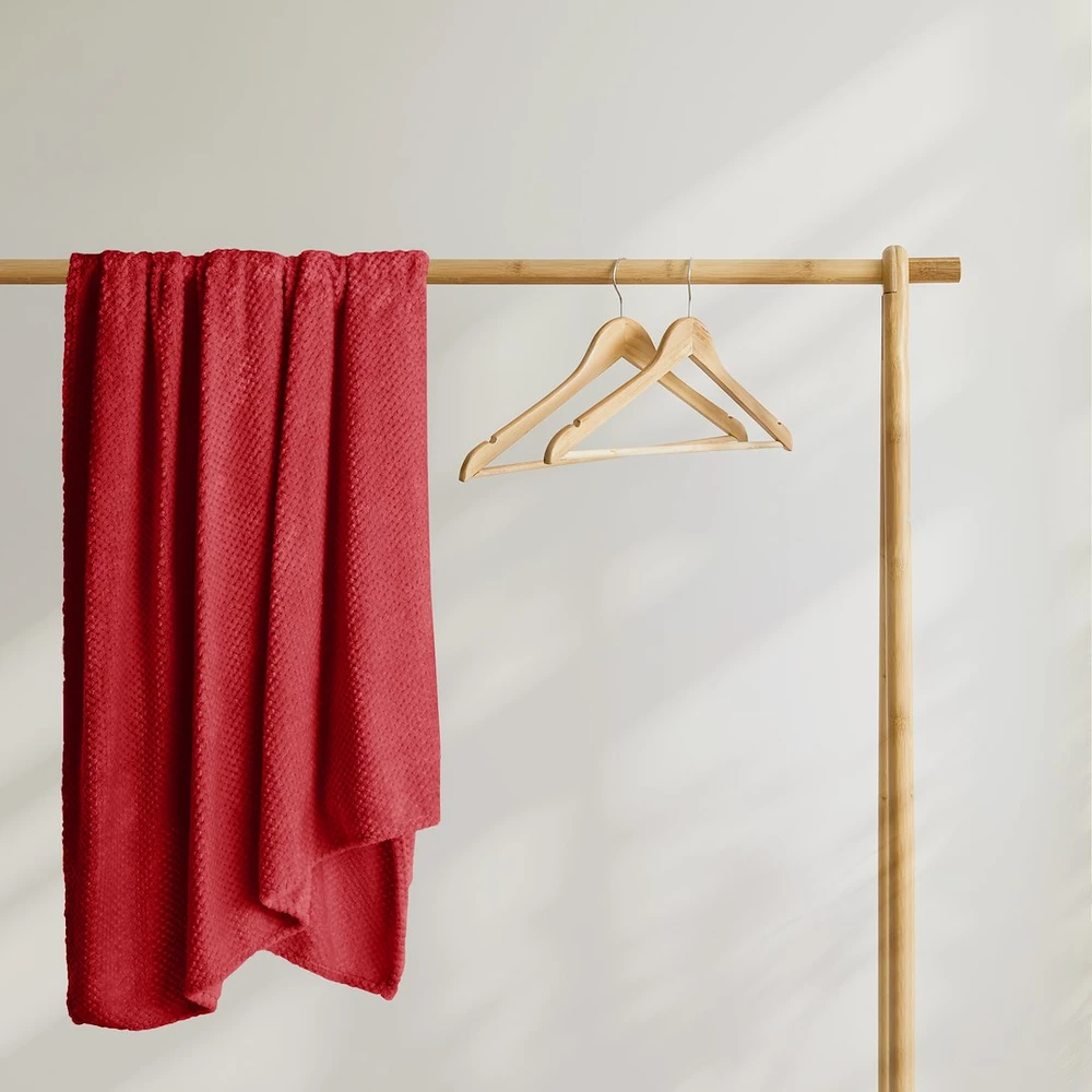 DecoKing Raudonas pledas HENRY 70×150 cm