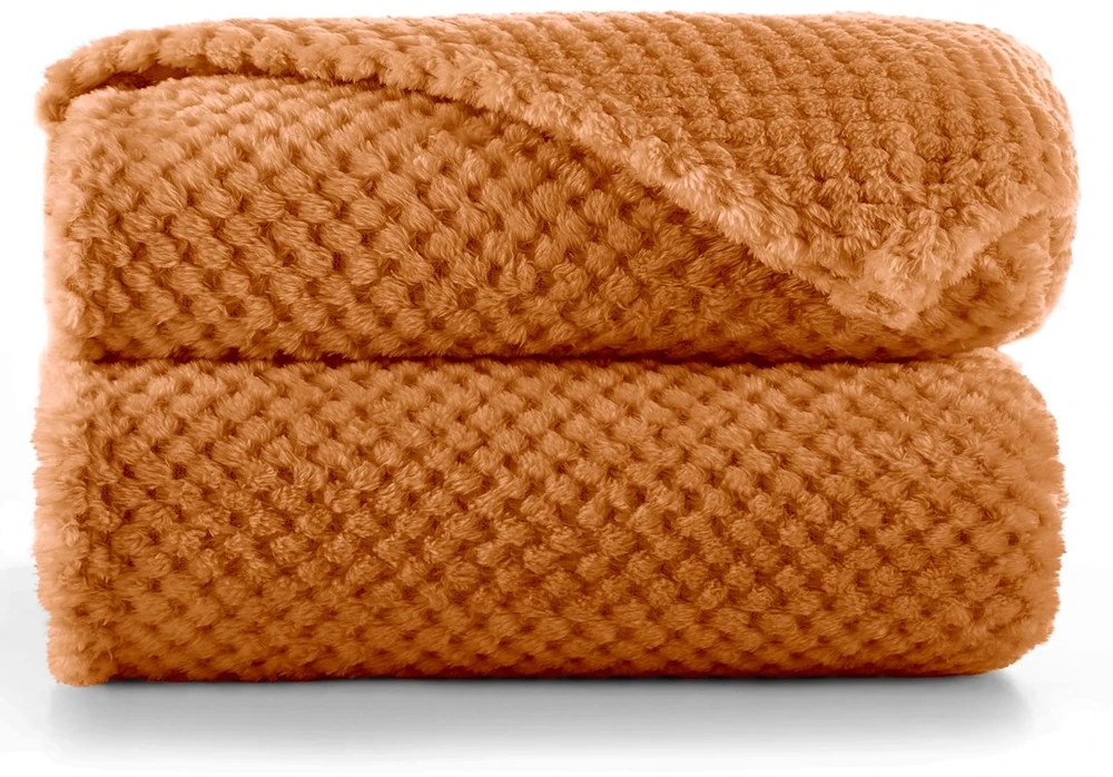 DecoKing Oranžinė antklodė 70×150 cm