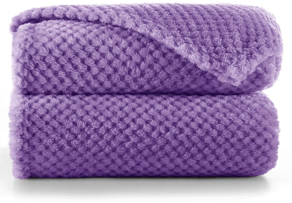DecoKing Violetinė antklodė Henry 170 x 210 cm