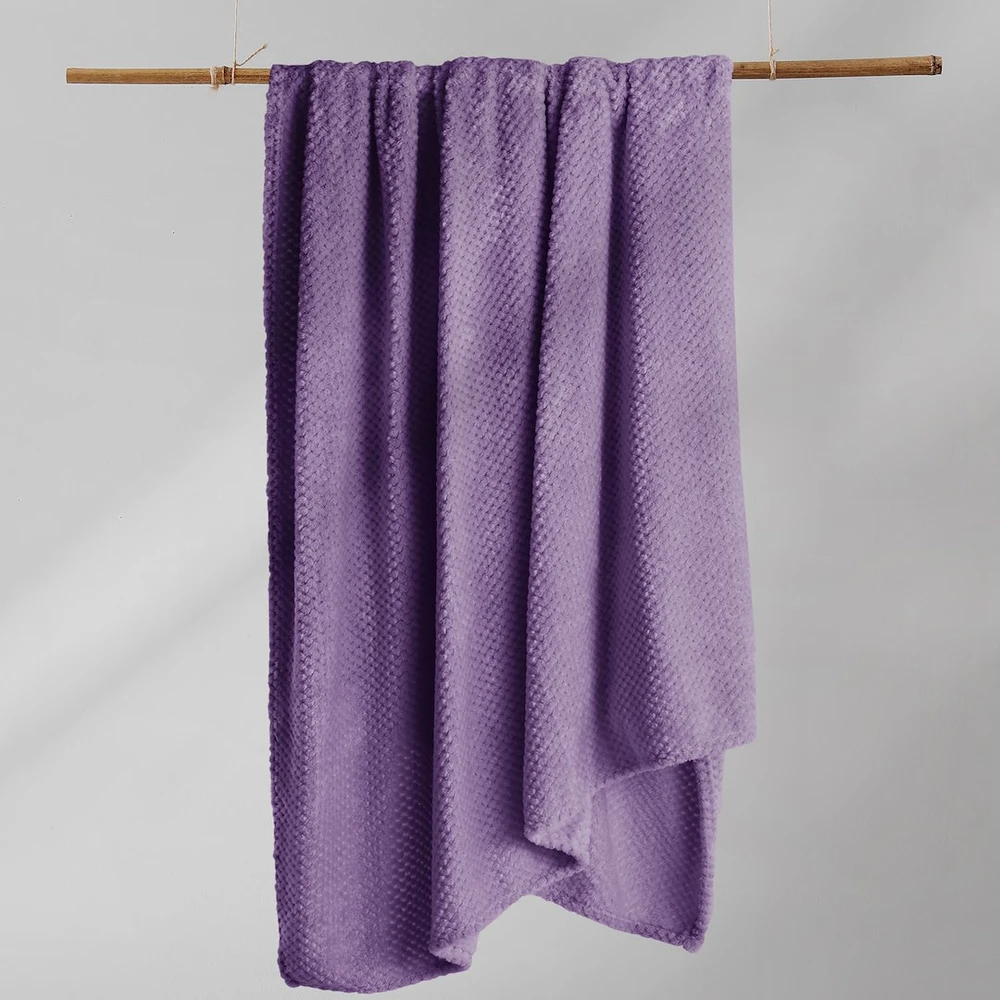 DecoKing Violetinė antklodė Henry 170 x 210 cm
