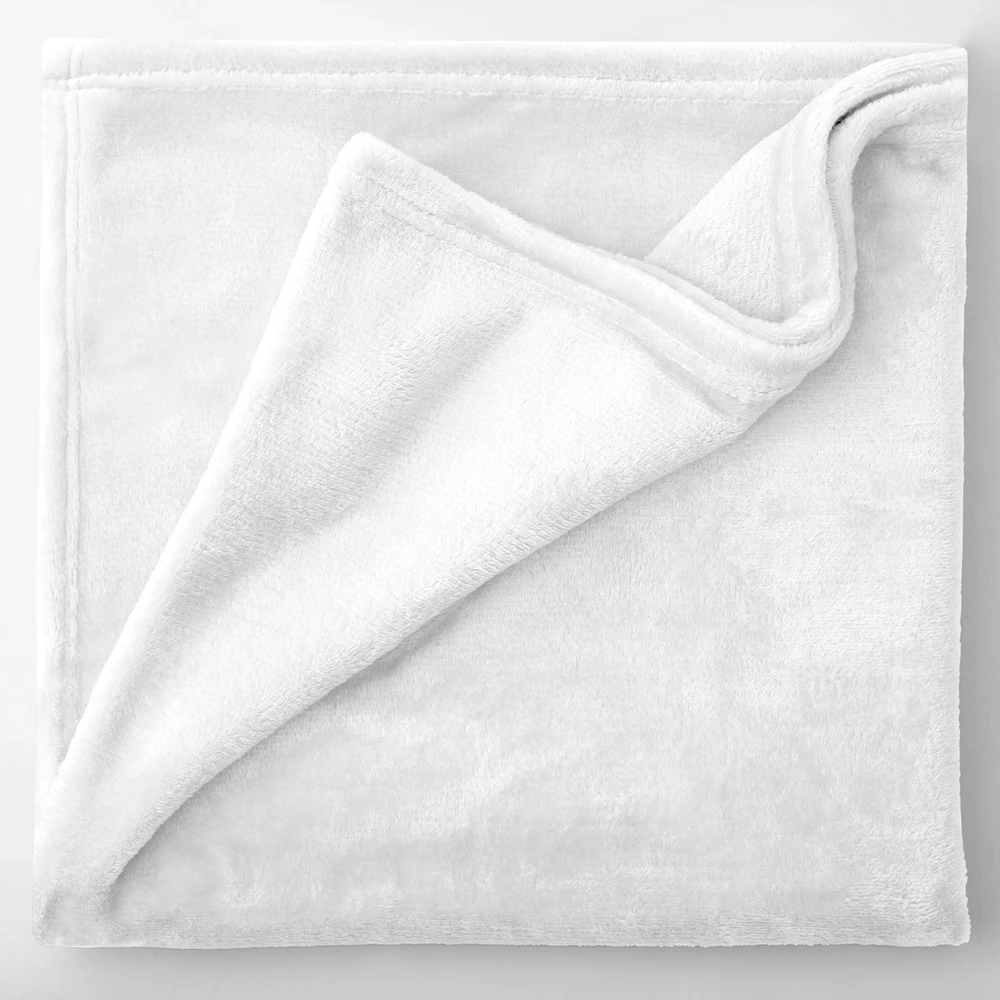 DecoKing Balta antklodė MIC 70x150