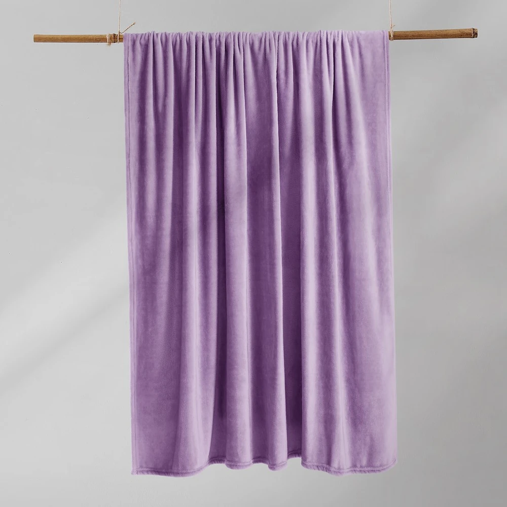 Pledas DecoKing Mic, violetinis, 70 cm x 150 cm