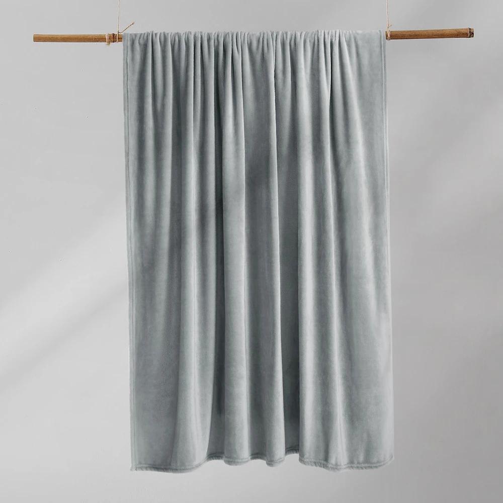 Pilka antklodė DecoKing MIC 70x150 cm