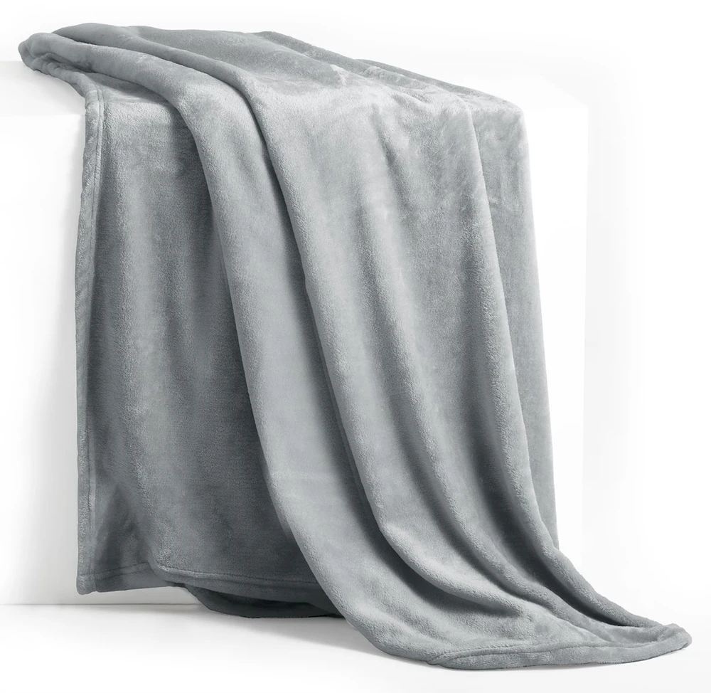 Pilka antklodė DecoKing MIC 70x150 cm