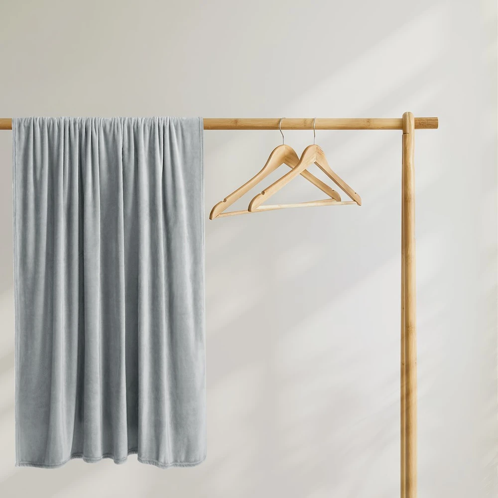 Pilka antklodė DecoKing MIC 70x150 cm