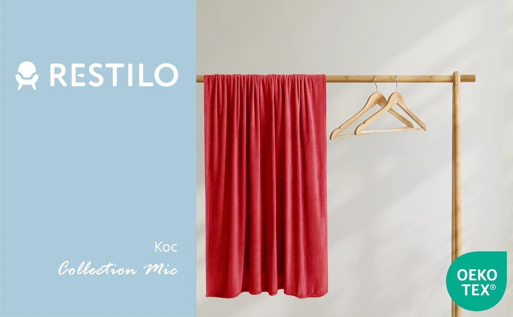 DecoKing Antklodė MIC raudona 160 x 210 cm