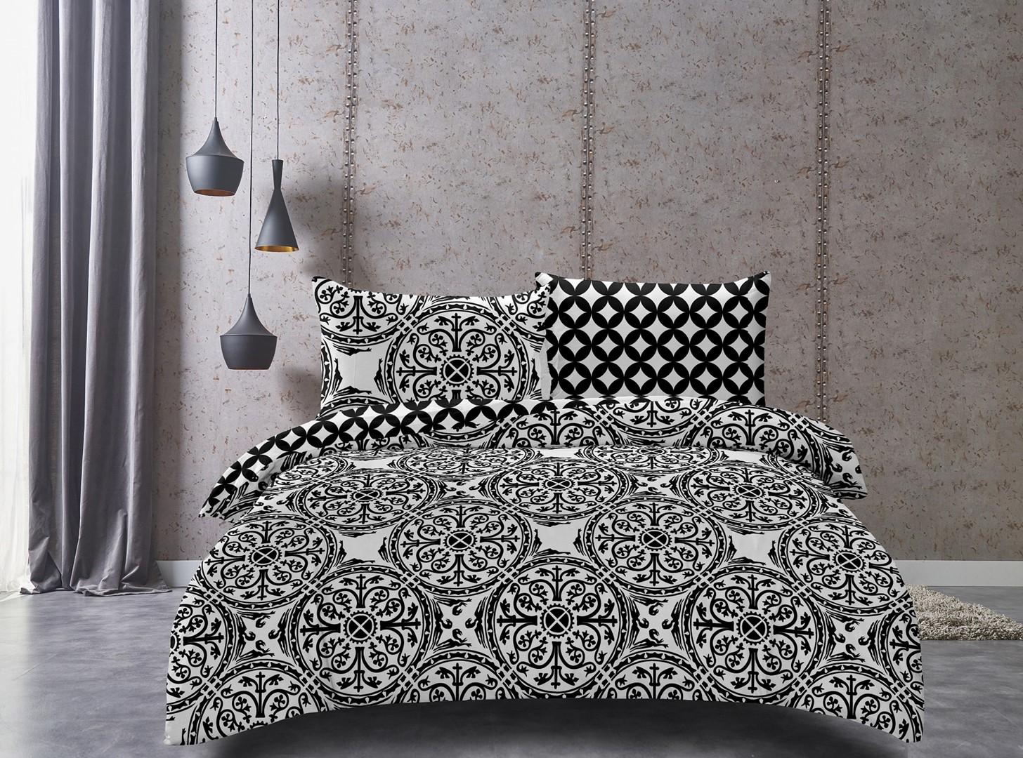 DecoKing Patalynės komplektas Hypnosis Mandala AmeliaHome 155 × 220 cm + 2 × 80 × 80 cm