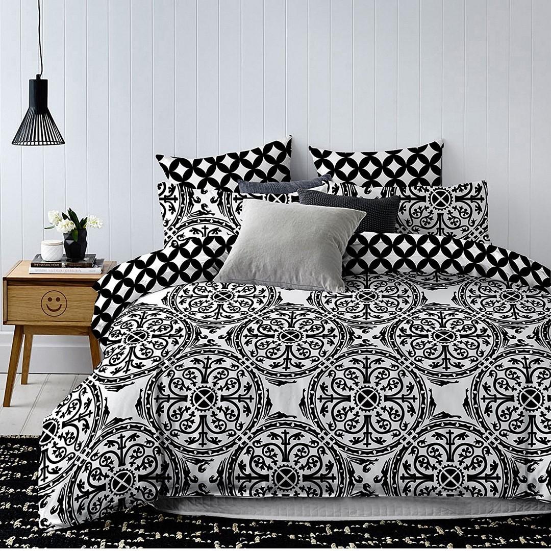 DecoKing Patalynės komplektas Hypnosis Mandala AmeliaHome 155 × 220 cm + 2 × 80 × 80 cm