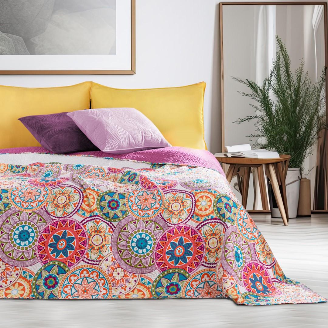 DecoKing Lovatiesė 260 × 280 cm, balta