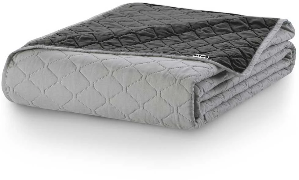 DecoKing Lovatiesė 260 × 280 cm (260x280), pilkos spalvos