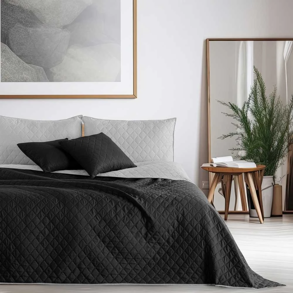 DecoKing Lovatiesė 170 × 210 cm, pilka