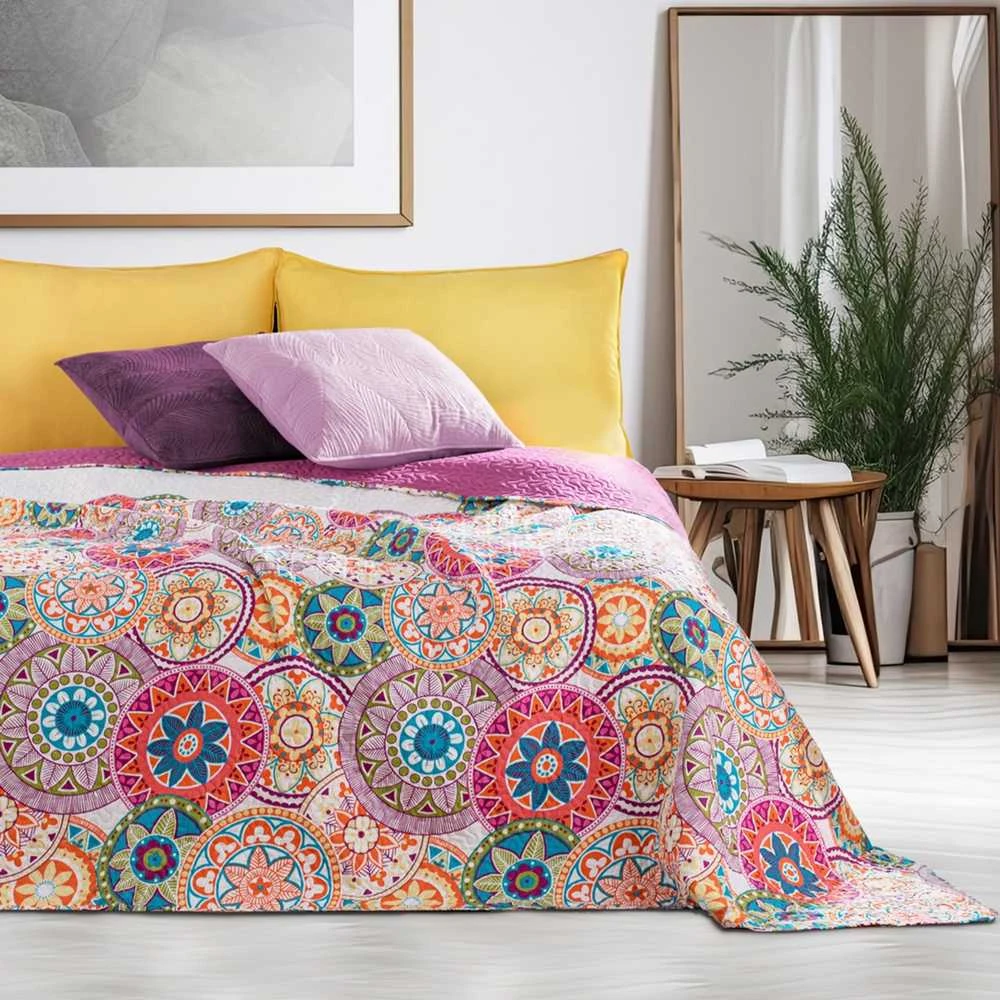 DecoKing Lovatiesė 240 × 260 cm, balta