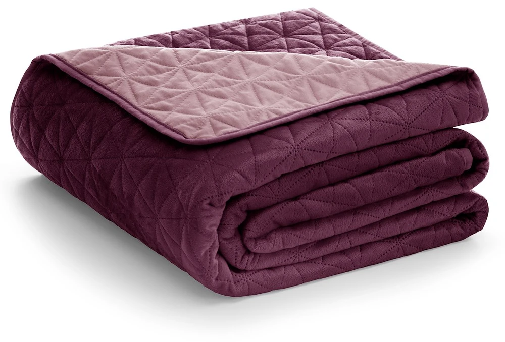 AmeliaHome lovatiesė LAILA, 240x260 cm, spalva: bordo