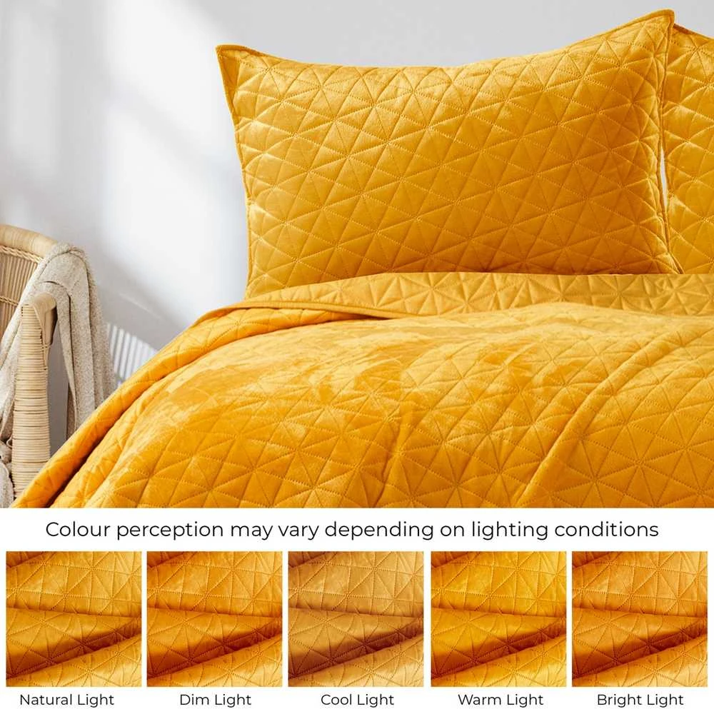 AmeliaHome Lovatiesė 260 x 280 cm Laila Honey