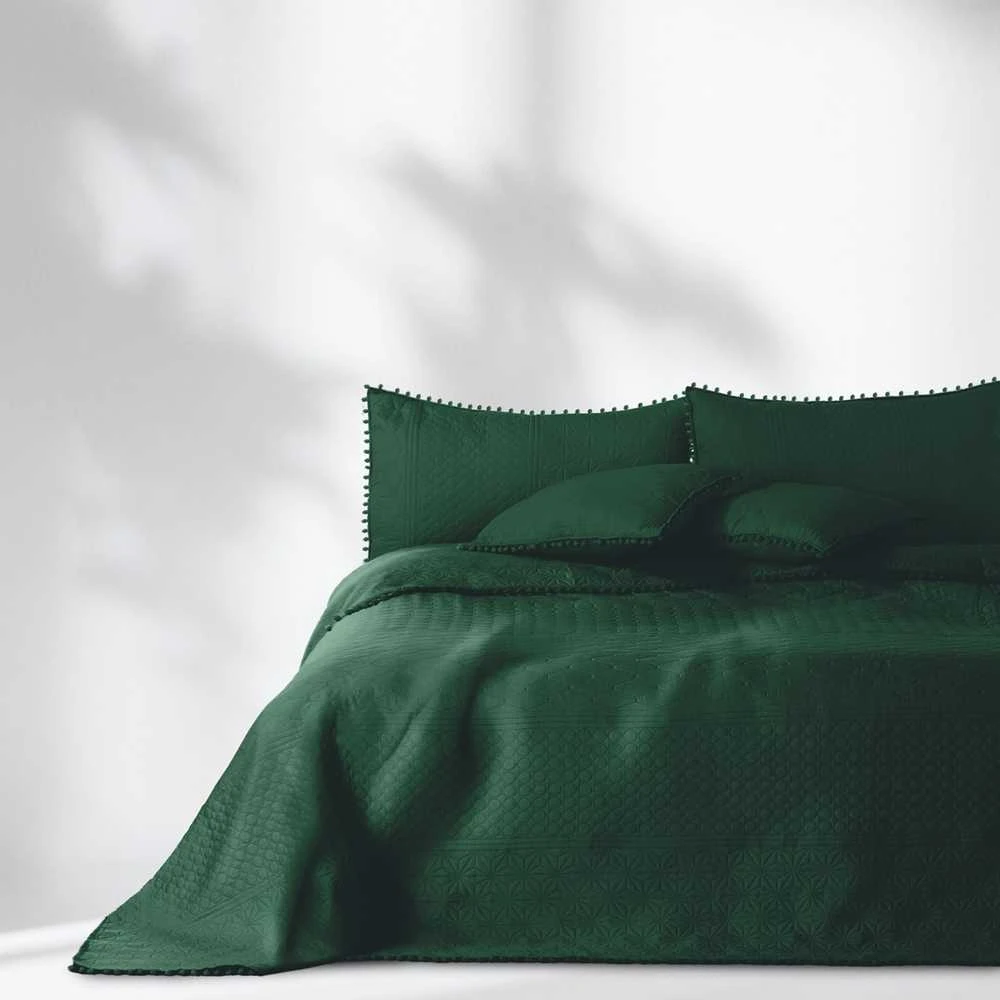 AmeliaHome Lovatiesė 170 × 270 cm AH BOTTLEGREEN