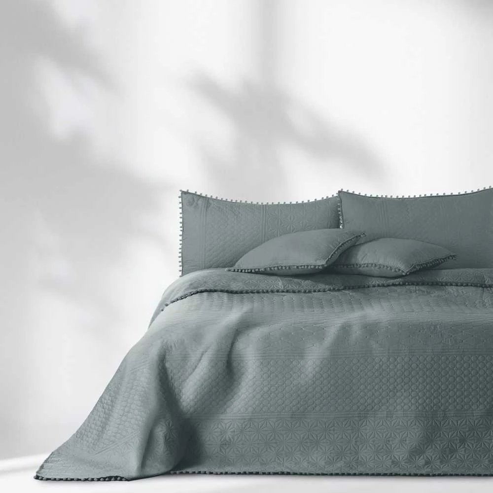 AmeliaHome Lovatiesė 170 × 270 cm, anglies spalvos AH