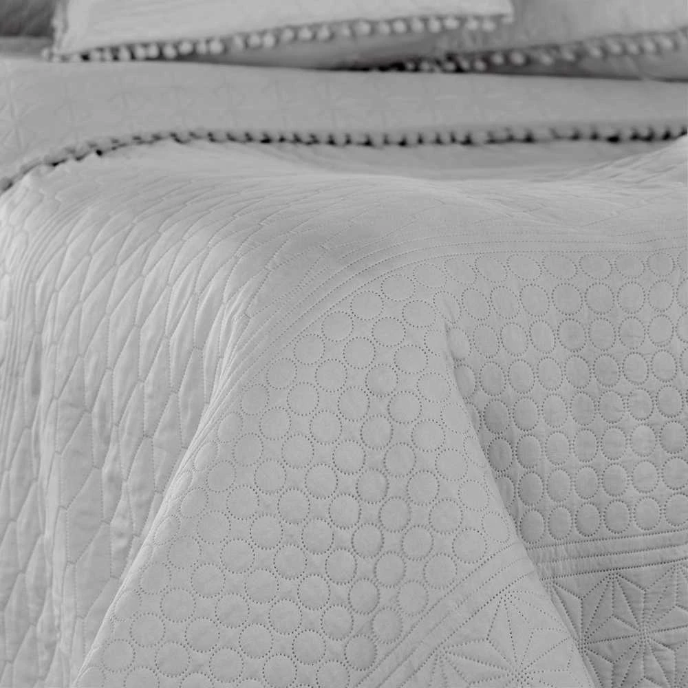 AmeliaHome Lovatiesė 240 × 260 cm AH Sidabrinis