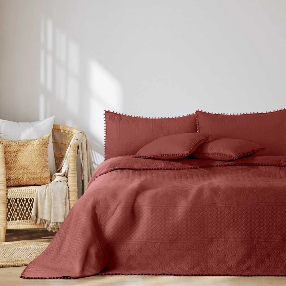 AmeliaHome Lovatiesė 240 × 260 cm AH ROSE