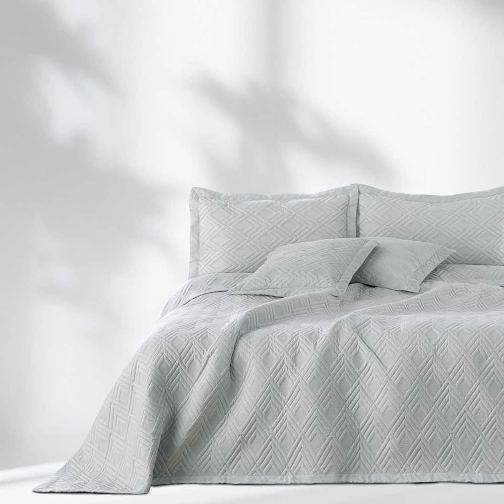 AmeliaHome Lovatiesė 260 × 280 cm, šviesiai pilkos spalvos