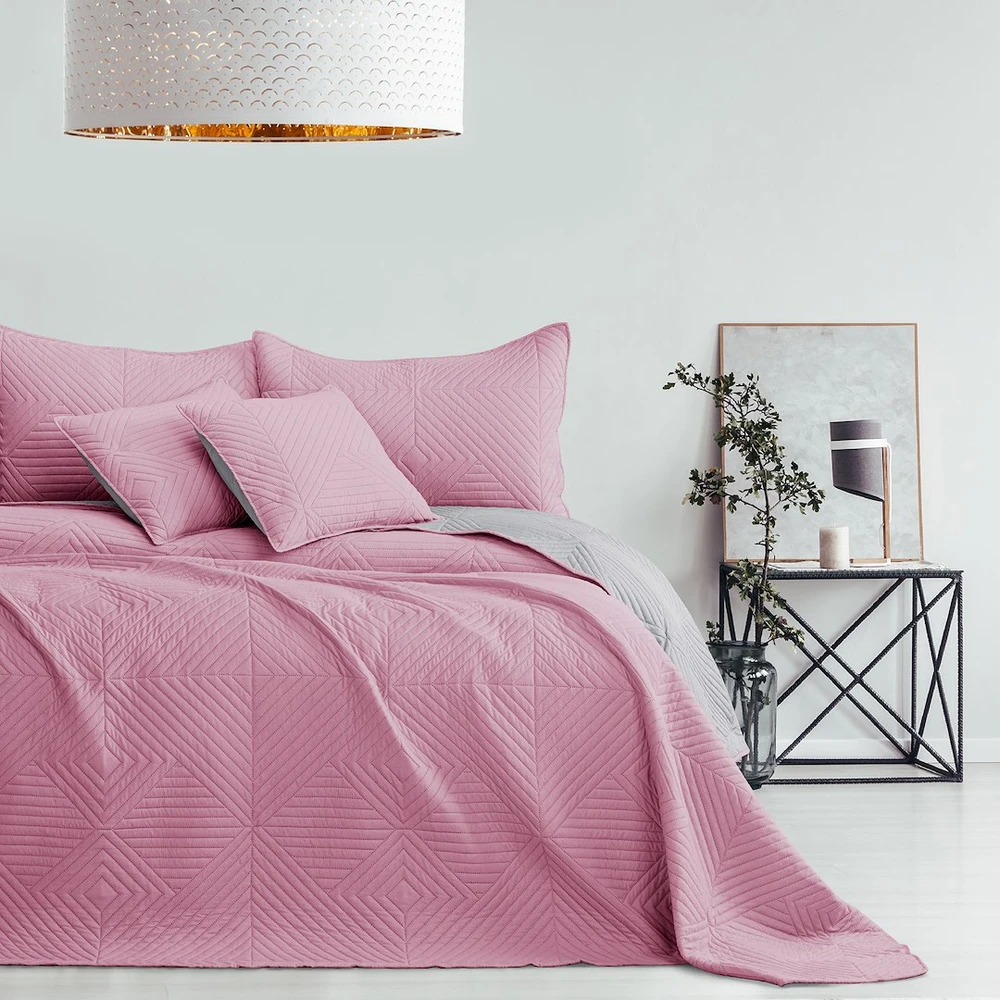 AmeliaHome Lovatiesė 260 × 280 cm, rožinės spalvos