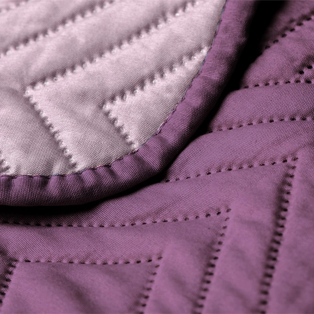AmeliaHome Lovatiesė 200 × 220 cm, violetinės spalvos