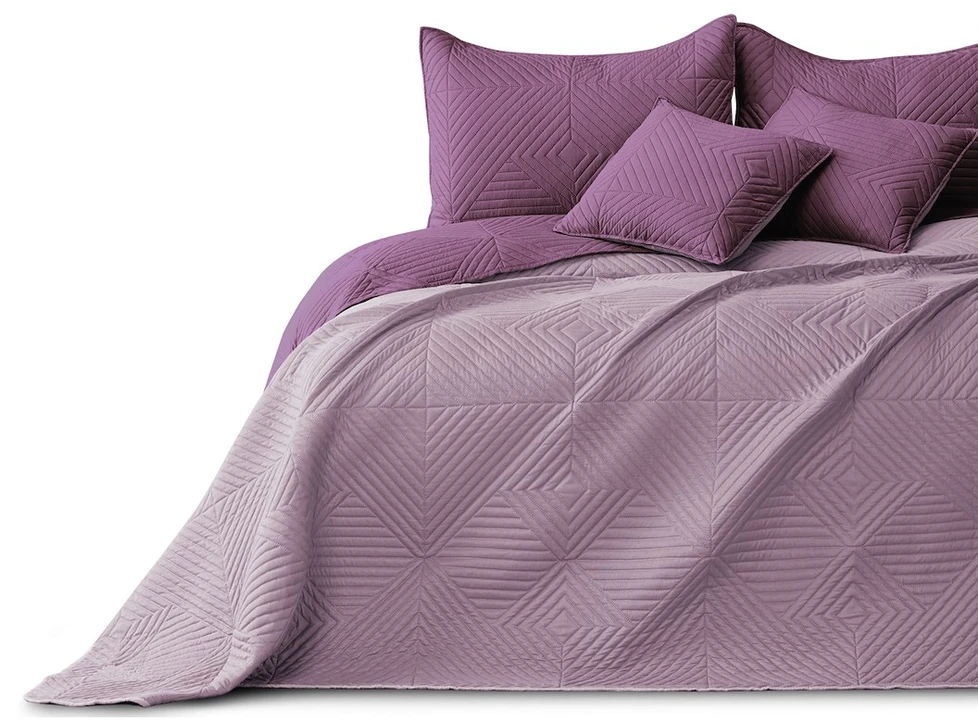 AmeliaHome Lovatiesė 200 × 220 cm, violetinės spalvos