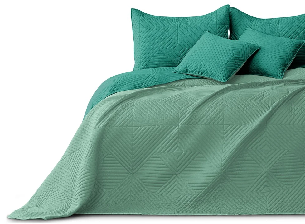 Lovatiesė 240 × 260 cm, žalios spalvos