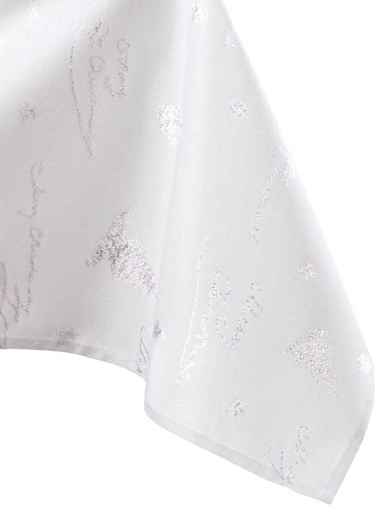 AmeliaHome TCLOTH / AH / CHRISTMASEVE / HMD / Sidabrinis / 140X180