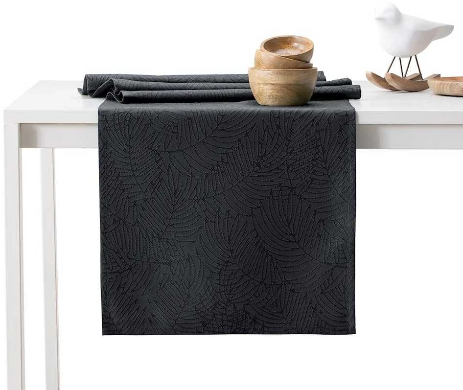 AmeliaHome Staltiesė komplektas 115x250+35x250 tamsiai pilka AH GAIA
