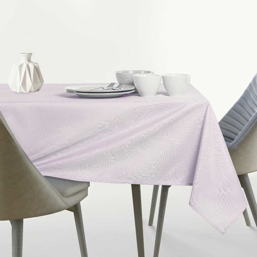 „Gaia Lilac“ reljefinė augalų staltiesė 115x300+35x300 AmeliaHome