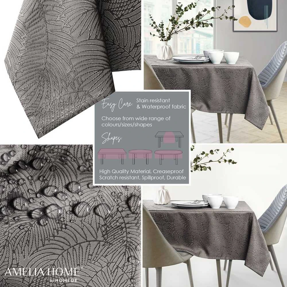 AmeliaHome Staltiesė 140×500 cm kakavos spalvos AH GAIA