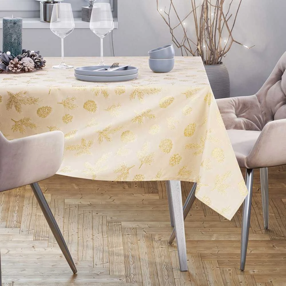 AmeliaHome TCLOTH/AH/MAGICNIGHT/HMD/GOLD/80X80