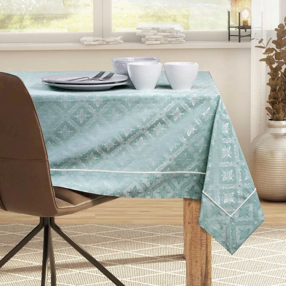 DecoKing Staltiesė 140×300 cm mėtinė DK MAYA