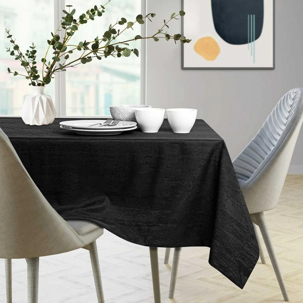 AmeliaHome Staltiesė 40×140 cm juoda AH VESTA