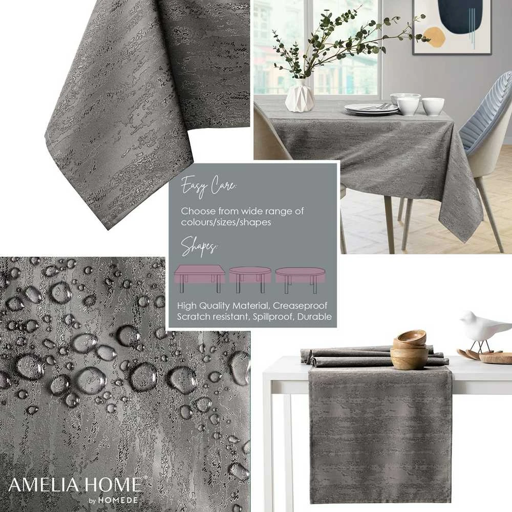 AmeliaHome Staltiesė 140×500 cm kakavos spalvos VESTA
