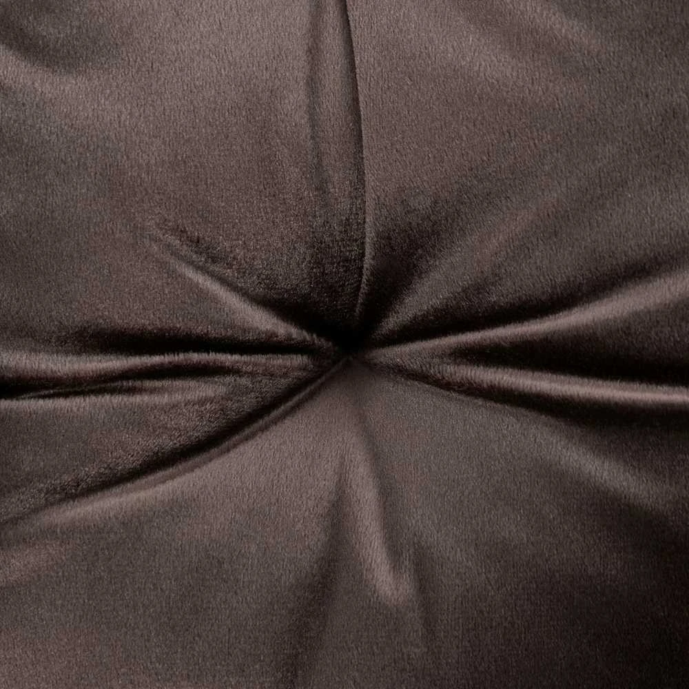 AmeliaHome Kėdės pagalvėlė 40×40 cm tamsiai ruda ALEKSA