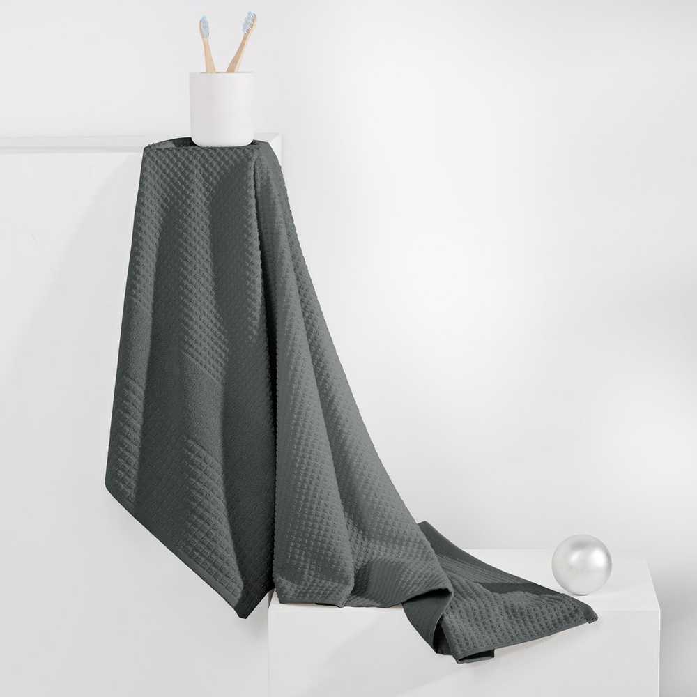 Rankšluostis AmeliaHome Plano 70 × 140 cm, pilkas