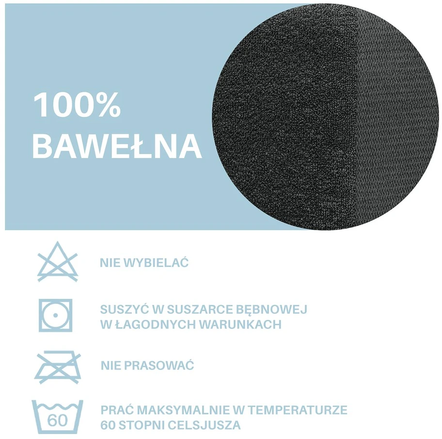 Rankšluostis AmeliaHome Amari 23824, pilkas, 100 cm x 50 cm